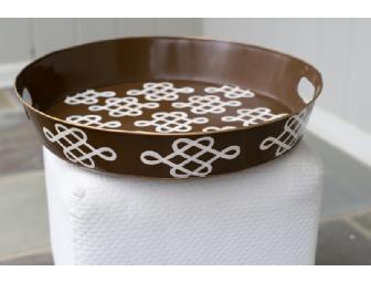 Painted Metal Tray from Jayes