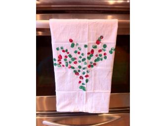 A Set of Two Tea Towels Created by Ms. Butler's Class