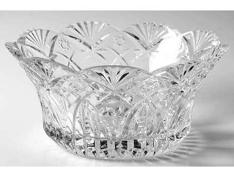 Cut Crystal bowl by Cris D'arques/durand
