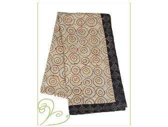 Mata Home Grey Orbits Bed or Table Runner