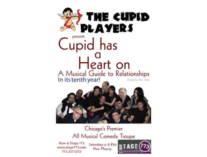 2 tickets to the Cupid Players (musical sketch comedy)