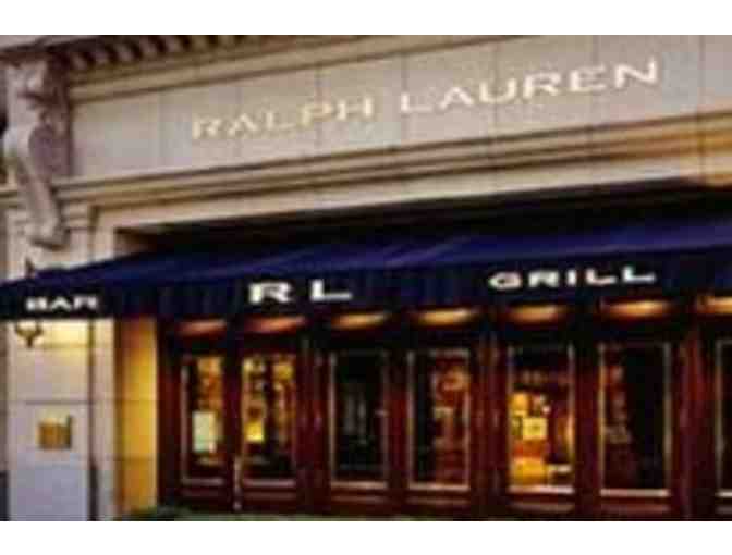 Wine Dinner for Six (6) at RL Restaurant