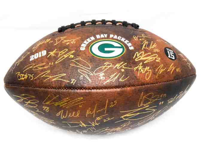 2019 Green Bay Packers Autographed Football