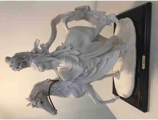 Giuseppe Armani - Lady on Horse Statue