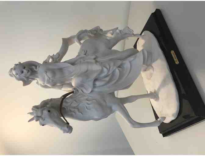 Giuseppe Armani - Lady on Horse Statue