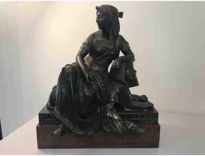 16' Cleopatra Sitting on Sphinx Statue