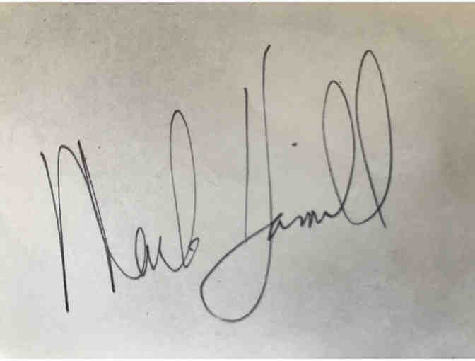 Mark Hamill and Annie Potts Signatures with 'Corvette Summer' Movie Collectibles