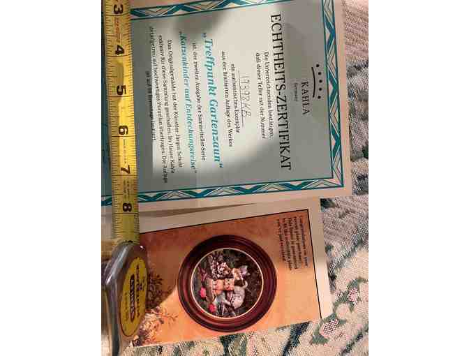 Decorative Plates with Kittens - Kahla Germany Collection