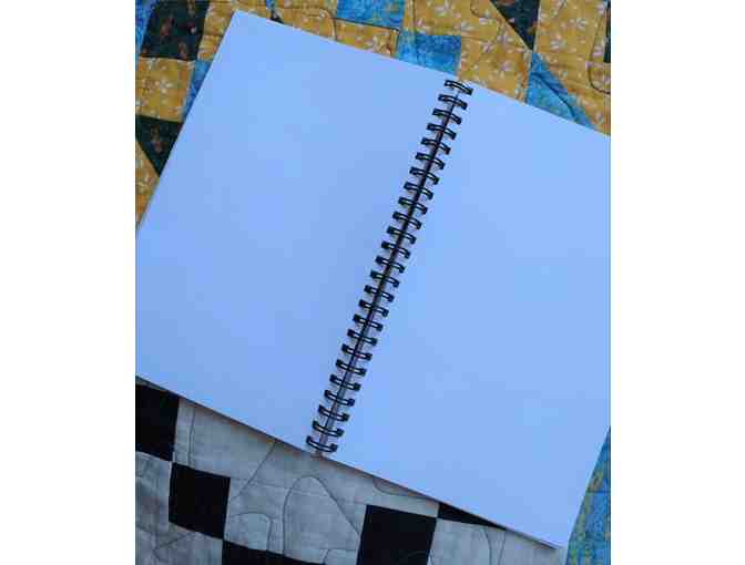 Spiral Notebook with Flower cover design by Brianna Battermann