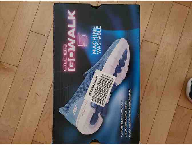 Skechers Go Walk Navy Shoes, Size 11