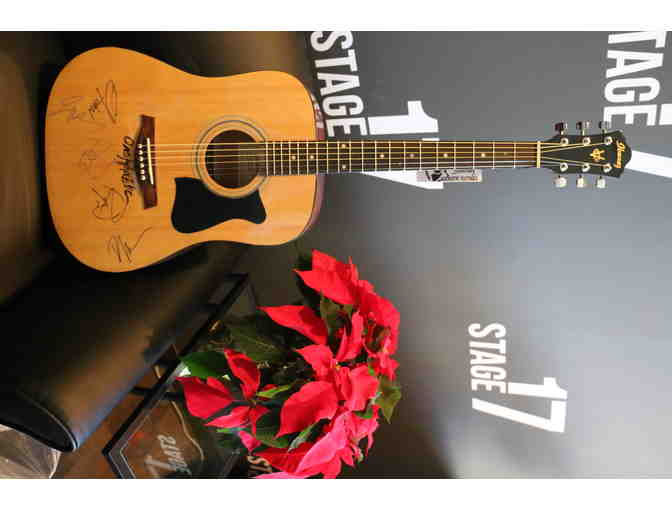 Autographed Guitar By One Republic