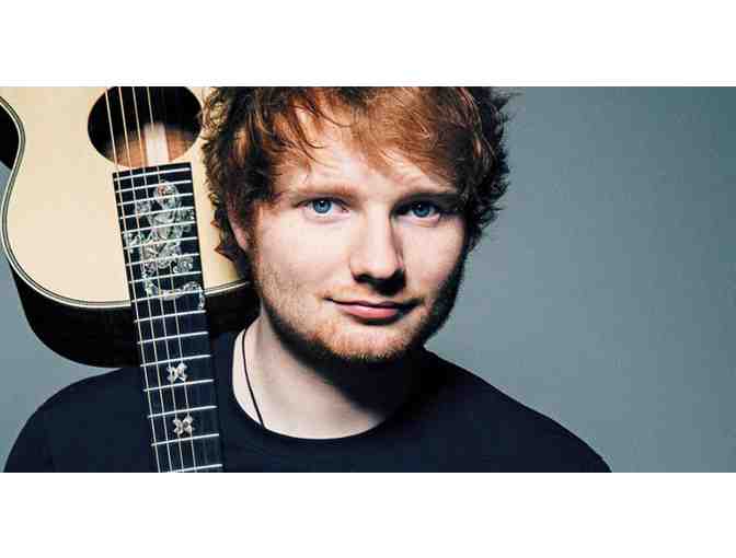 Autographed Ed Sheeran Photo