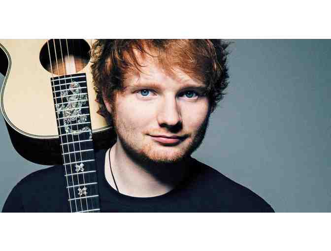 Autographed Ed Sheeran Photo