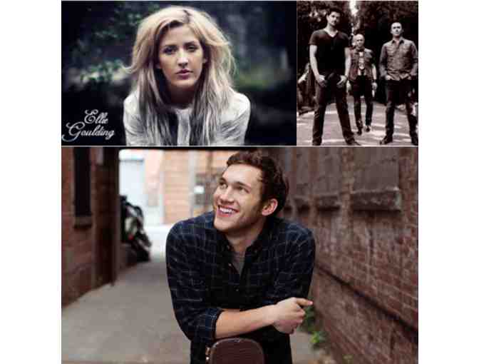 Autographed Guitar by Ellie Goulding, The Script, and Phillip Phillips