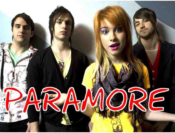 Autographed Paramore Photo