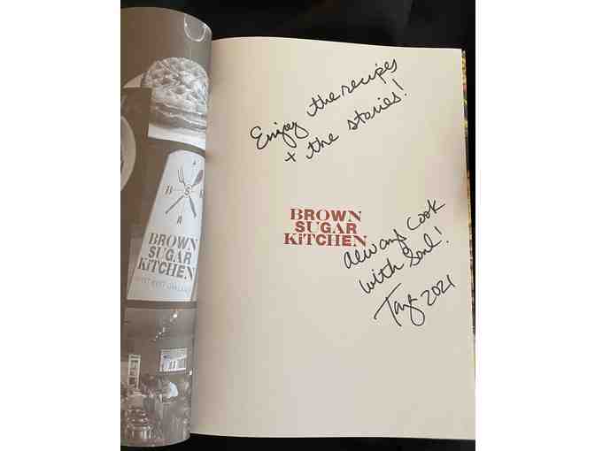 Tanya Holland's Brown Brown Sugar Kitchen Cookbook Signed
