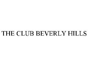 Gift Certificate for One Year Membership to The Club Beverly Hills and Gift Basket