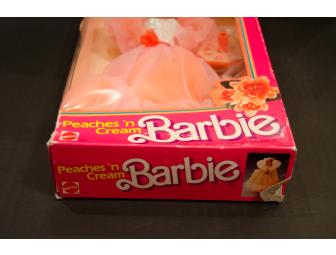 1984 Vintage Peaches 'n Cream Barbie Doll (New in Box)