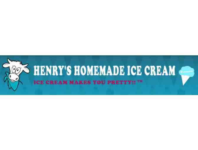 Henry's Homemade Ice Cream Cake