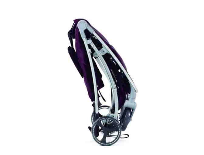 BabyHome Emotion Stroller (Purple) with Emotion Diaper Bag (Black)