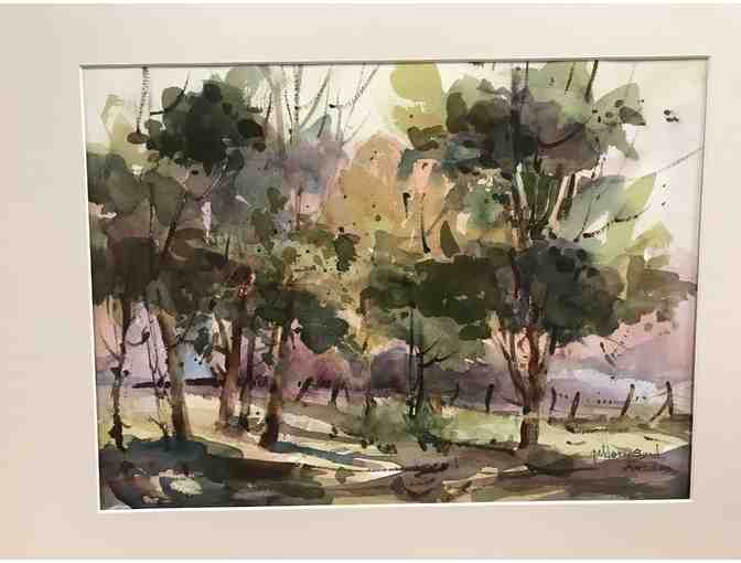 Nel Dorn Byrd Watercolor Painting