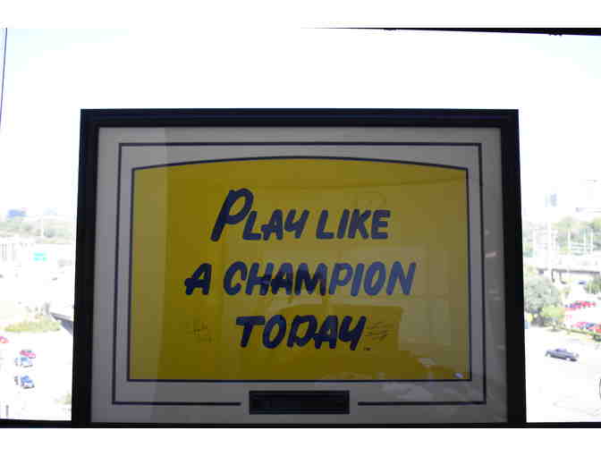 Play Like a Champion Poster, Notre Dame: Play Like a Champion Framed Poster