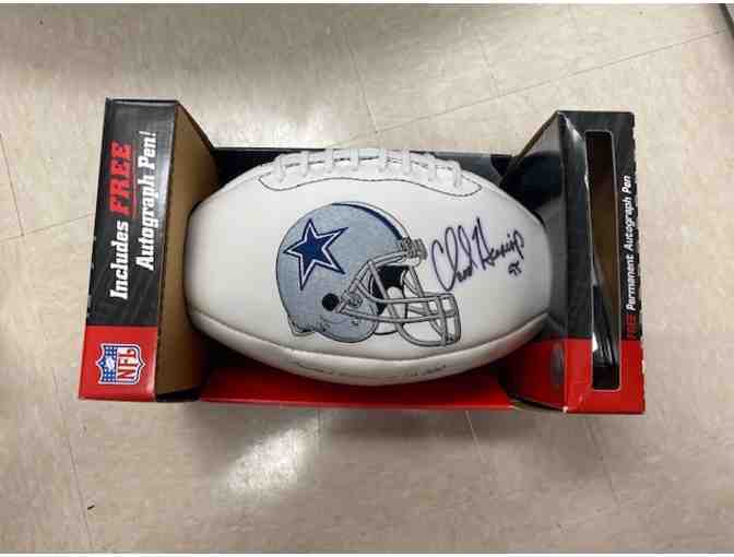 Chad Hennings, Dallas Cowboys: Autographed Football