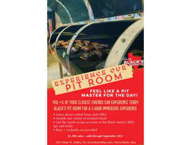 Terry Black's BBQ Private Pit Room Experience for Six