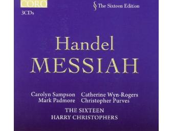 Three of The Sixteen's CDs signed by Harry Christophers