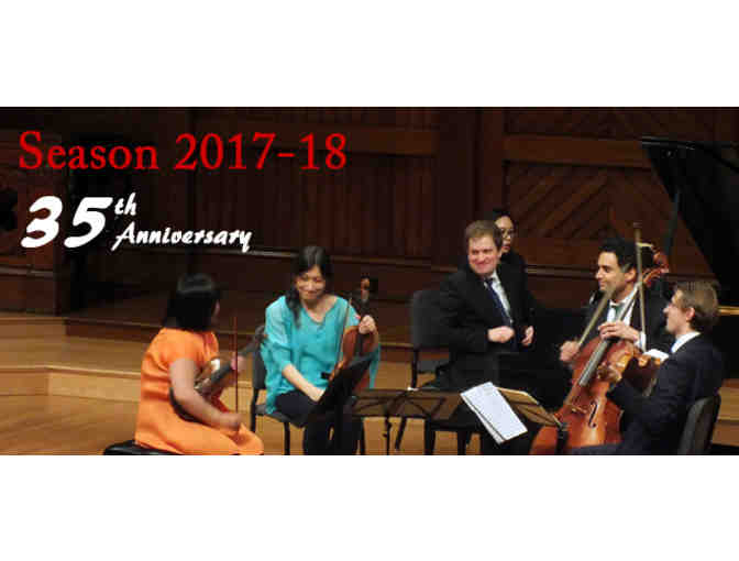 2 Tickets to a Boston Chamber Music Society Concert