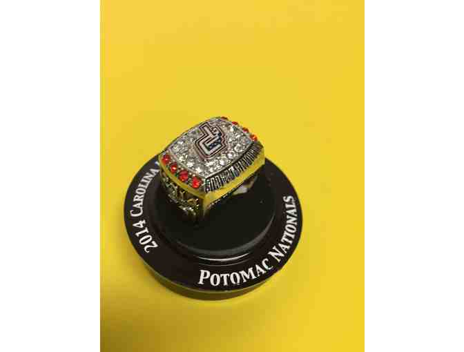 Potomac Nationals Donated: 2014 Champion Replica Ring