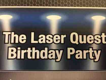 Laser Quest Birthday Party