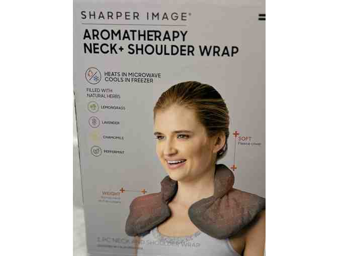 Sharper Image Aromatherapy Neck and Shoulder Wrap - Photo 1