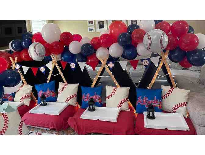 Birthday Party Package with Petite Jubilee, Rachalle Mitchell Cake and Chick-fil-A Trays