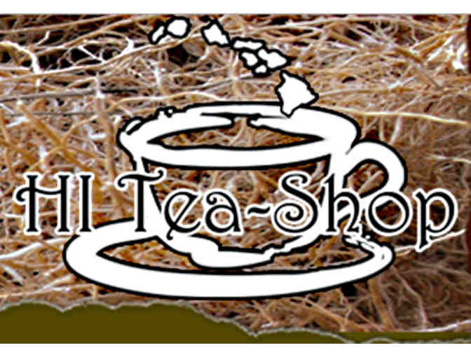 HI Tea Shop - Assorted Vetiver infused Teas & Sugars Gift Basket