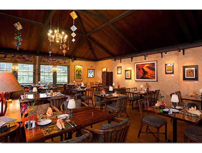 Kilauea Lodge - $100 Gift Certificate Dinner for Two