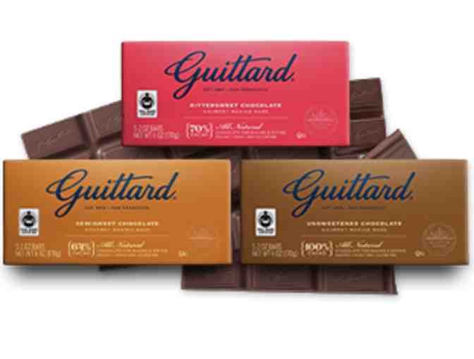 Guittard 2 Milk Chocolate & 2 Dark Chocolate Bars - (2 of 7)
