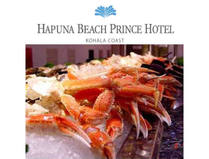 Hapuna Prince Seafood Buffet - LETS GO CRABBING