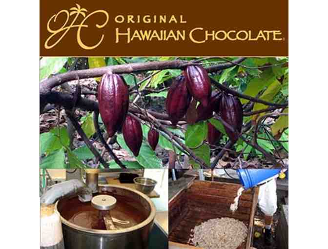 Original Hawaiian Chocolate Factory Farm Tour - 2 tickets and 1 lb. Dark Chocolate