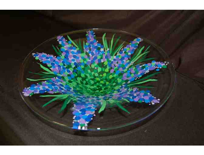 Christopher Academy Glass Platter/Bowl - Made with love and care by all the kids - Photo 1