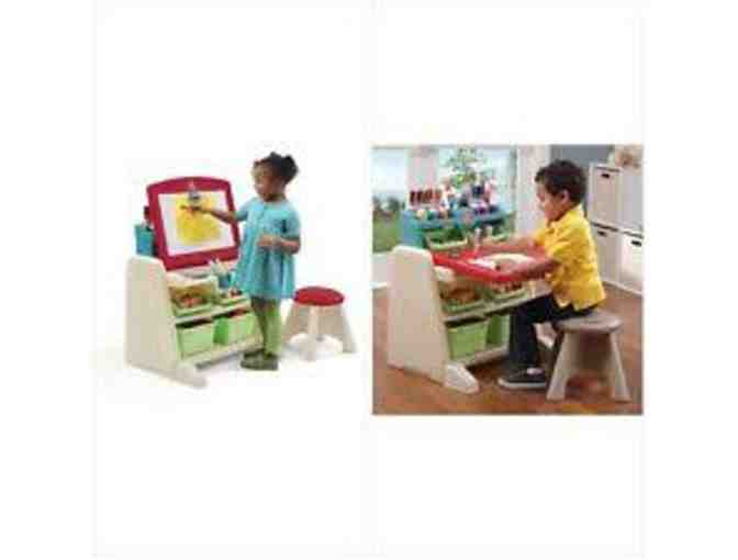 Step 2 - Flip & Doodle Easel Desk with Stool - Donated by The Harrell Family