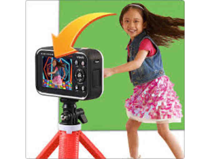 KidiZoom Basket - V-tech KidiZoom Creator Cam, Books and Snacks