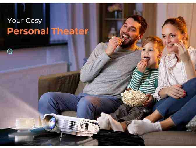 VANKYO LEISURE 3 Mini Projector, 1080P and 170'' Display Supported, Portable Movie Project