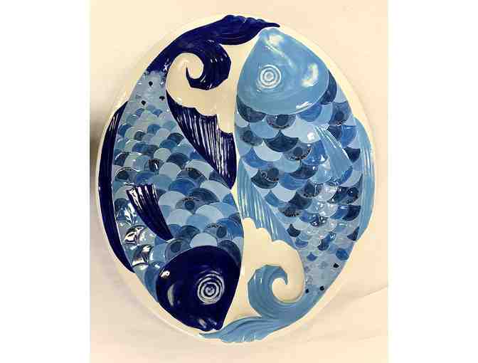 5th Grade Color Me Mine Masterpiece - Fish Platter