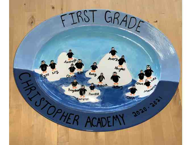1st Grade Color Me Mine Masterpiece - Penguin Platter