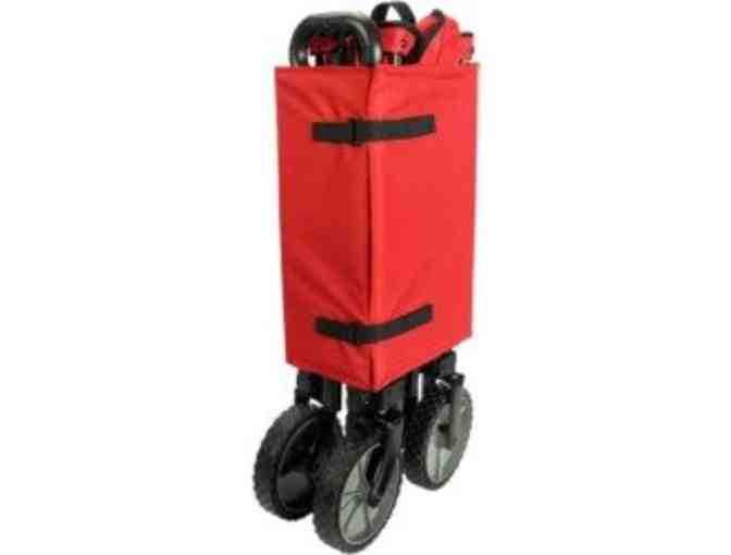 Red Folding Wagon - Donated by Deborah McCabe