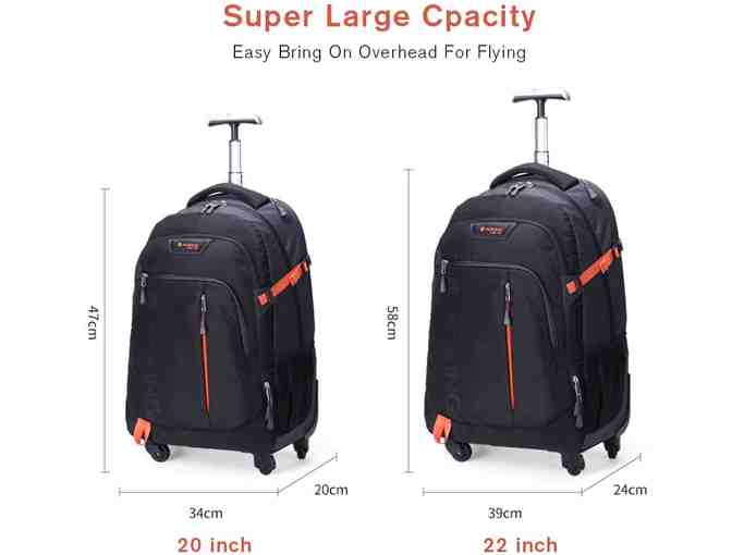 Aoking Rolling Backpack - Donated by Lori Coates