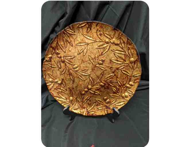 Gold Platter Basket - Donated by Lori Coates