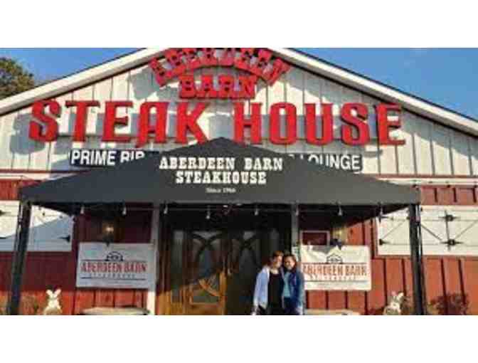 Aberdeen Barn Steakhouse - $75 Gift Card