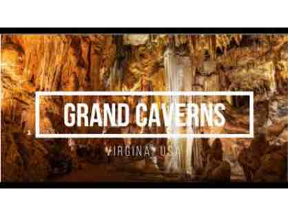 Grand Caverns - Gift Certificate for a guided tour for a family of Four (4) - Value $92
